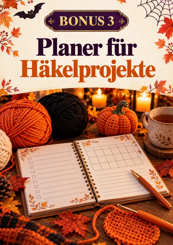 Bonus 3 — Planer für Häkelprojekte